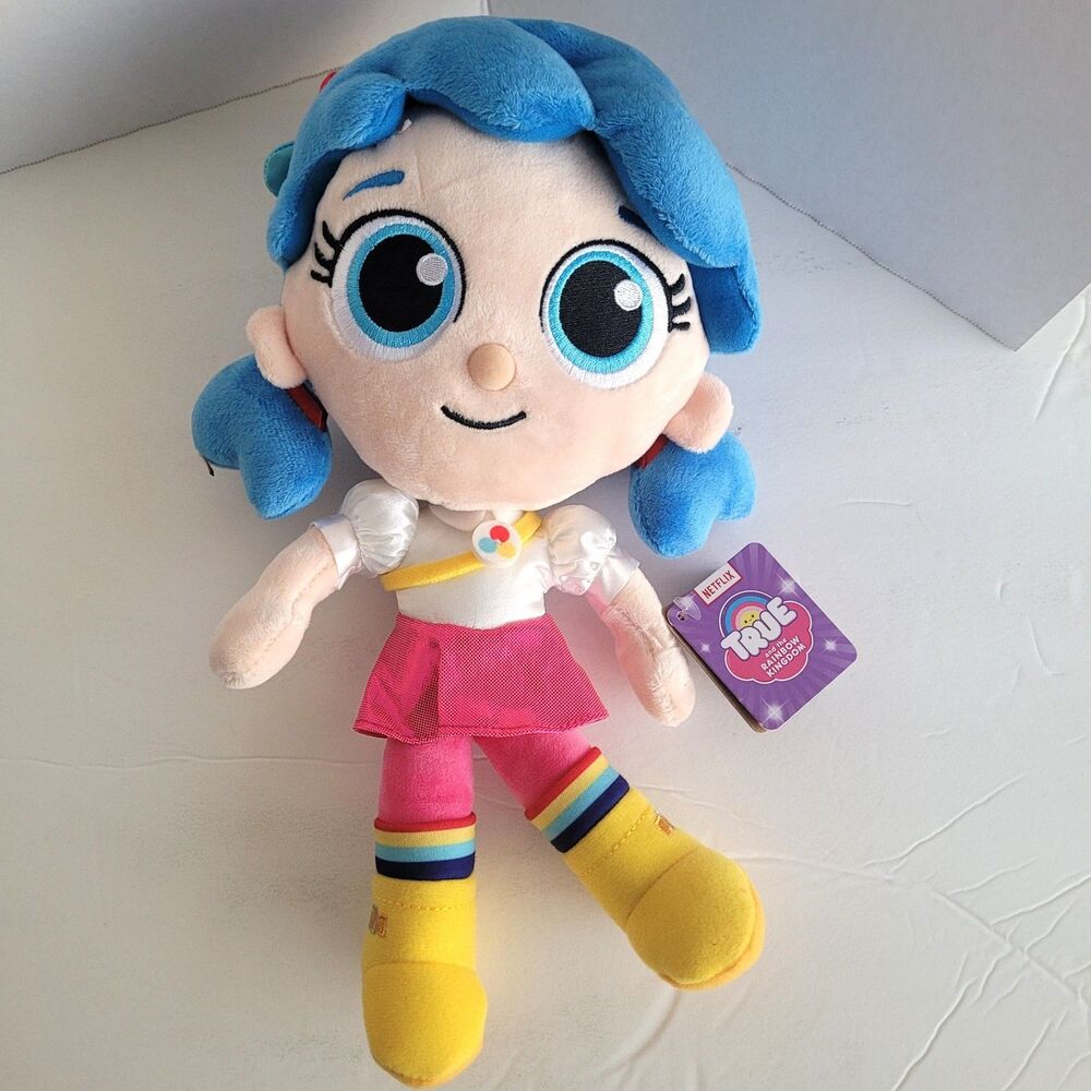 Aurora World True & The Rainbow Kingdom 12" Plush Doll NWT